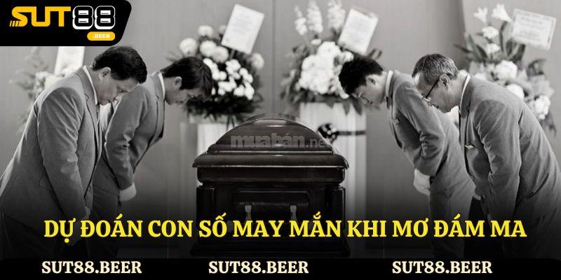 Dự đoán con số may mắn khi mơ thấy đám ma