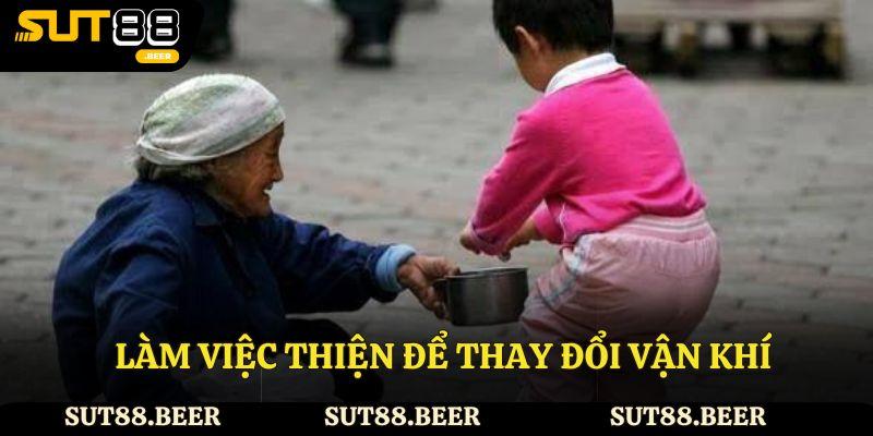 Làm việc thiện để thay đổi vận khí